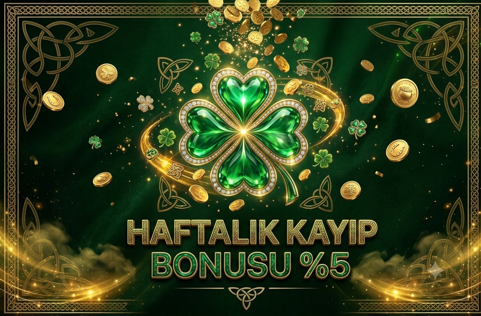 Haftalık Kayıp Bonusu %5